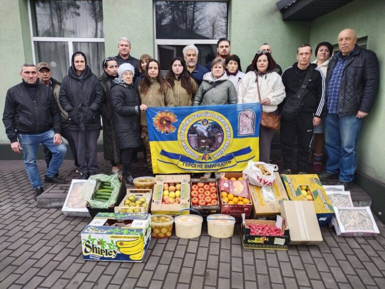 В день світлого свята Благовіщення активісти організації "Родини загиблих Героїв" відвідали поранених захисників