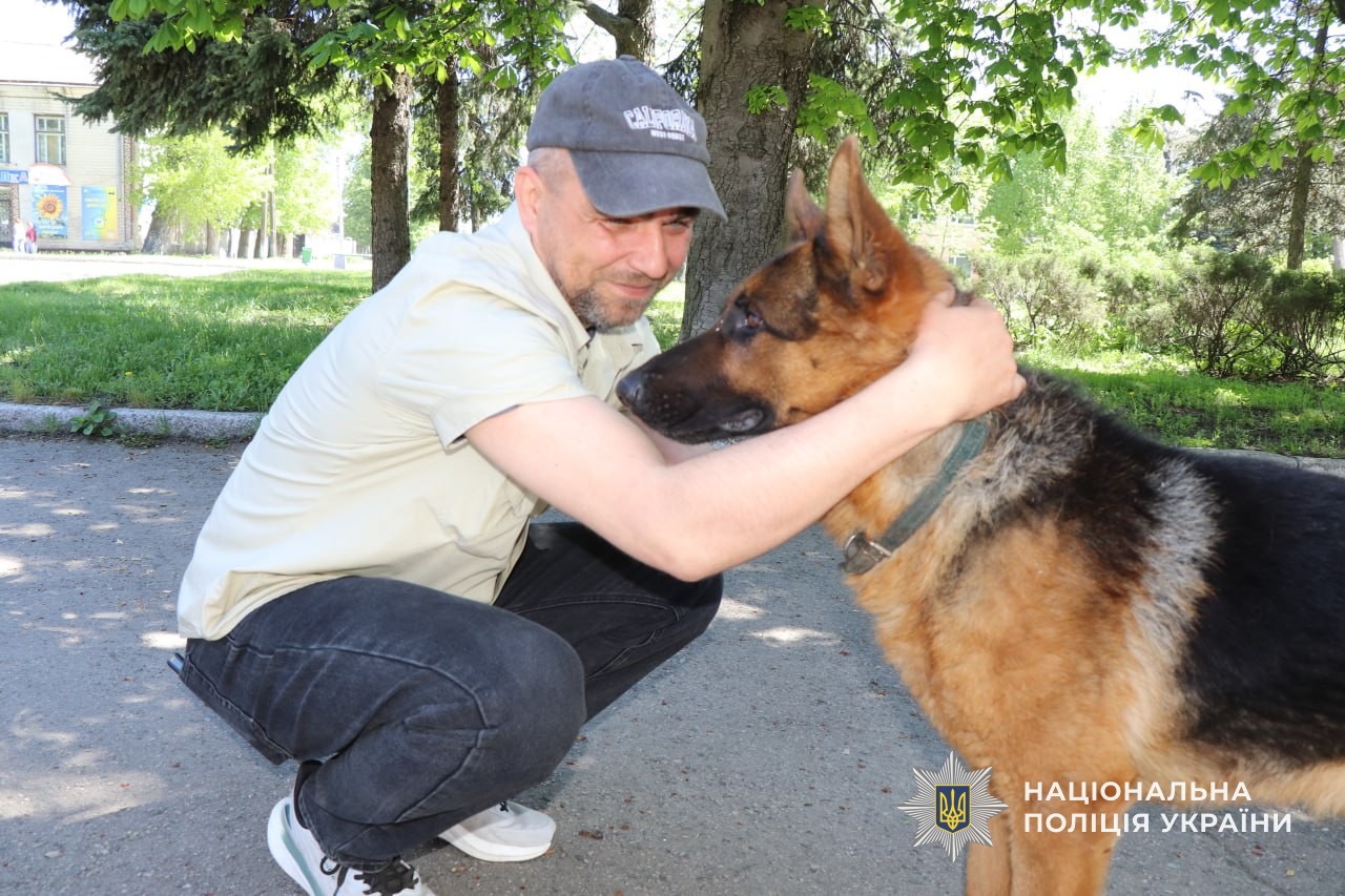 У Кам’янському районі ветерани зустрілися з чотирилапими терапевтами
