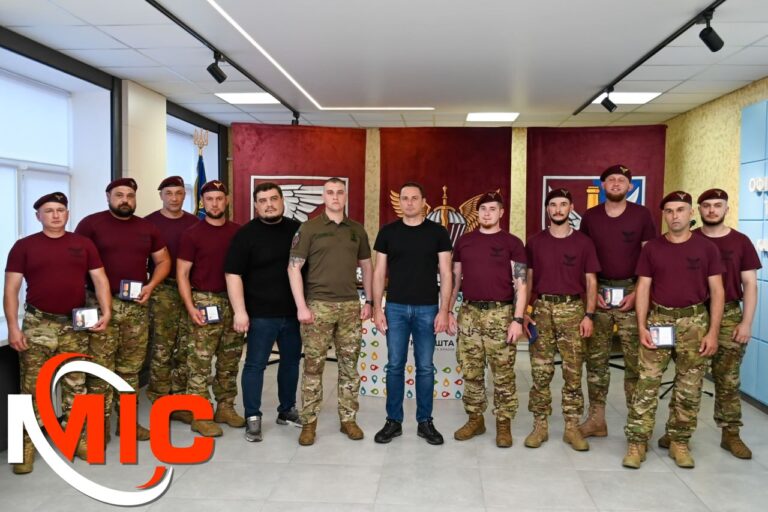 147-ма окрема артилерійська бригада ДШВ відзначила першу річницю з дня створення погашенням пам’ятних марок