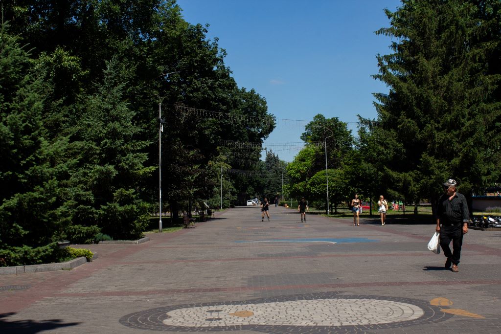 Центральний парк Кам'янського, липень 2026.