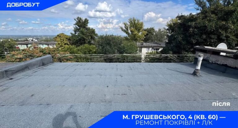 Ремонт покрівель та комунікацій: плани робіт у Кам’янському на 25 вересня